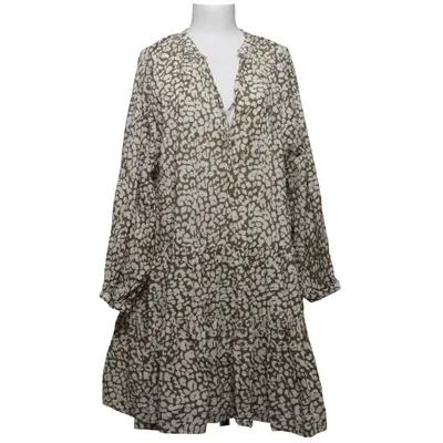 Dress (Green, White) from Love Stories x H&M Cotton