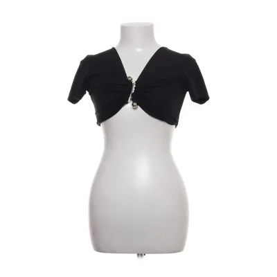 Crop top (Zwart) van Kaoâ Elastaan, Polyester
