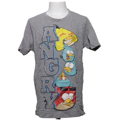 T-shirt (Gray, Multicolored) from Angry Birds
