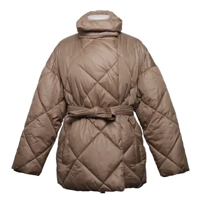 Winter jacket (Beige) from Massimo Dutti Polyamide, Polyester