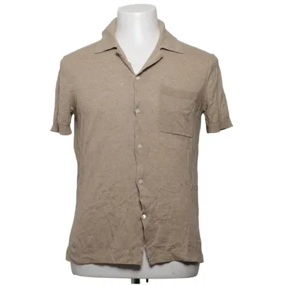 Kurzarmhemd (Beige) von Alex Mill Baumwolle, Hanf