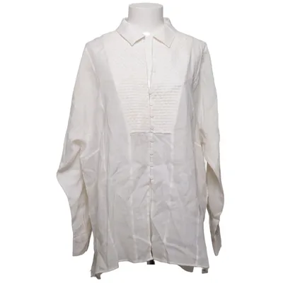 Blus (Beige) från Massimo Dutti Lyocell