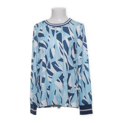 Blouse (Bleu, Blanc) de Mocca Polyester