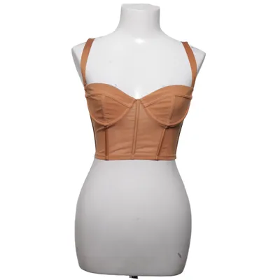 Crop top (Brun) från Oh Polly Elastan, Polyester