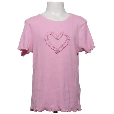 T-shirt (Pink) fra Destination Bomuld, Elastan