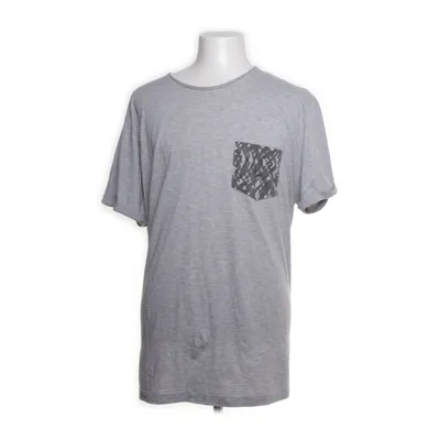 T-shirt (Grijs) van Dressmann Polyester, Katoen