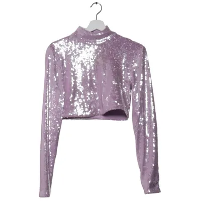 Crop top (Lila, Silverfärgad) från Rotate Återvunnen polyester
