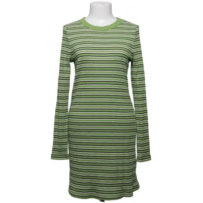 Kleid (Grün, Weiß, Schwarz) von Topshop Baumwolle, Elasthan, Polyester