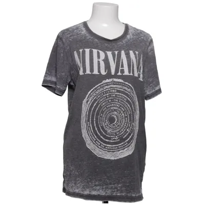 T-shirt (Grå) från Nirvana Bomull, Polyester