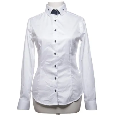 Chemise (Blanc, Bleu) de Naracamicie Coton