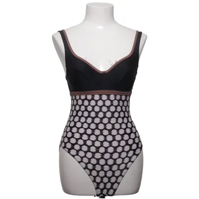Swimsuit (Black, White, Brown) from Femilet Elastane
