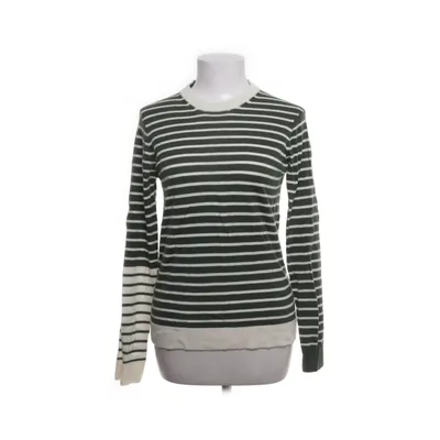 Sweater (Green, White) from Dagmar Merino Wool