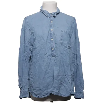 Denim blouse (Blauw) van Gap Lyocell