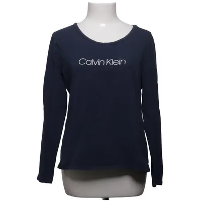 Långärmad t-shirt (Blå) från Calvin Klein Sleepwear Bomull, Elastan