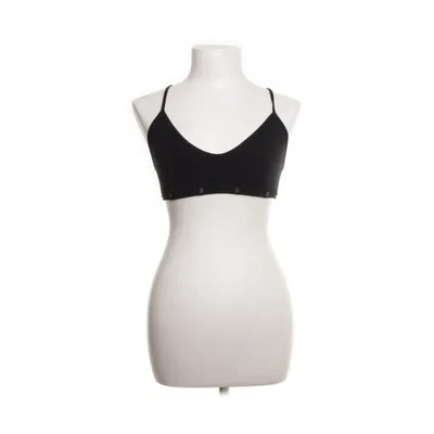 Crop top (Zwart) van Mood Kit Polyamide
