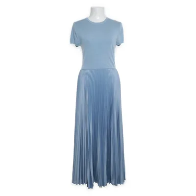 Maxi jurk (Blauw) van Polo Ralph Lauren Kasjmier, Nylon, Zijde, Wol