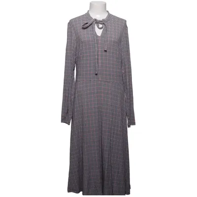 Klänning (Elvy Check Brown) från Jumper Fabriken Elastan, Viskos