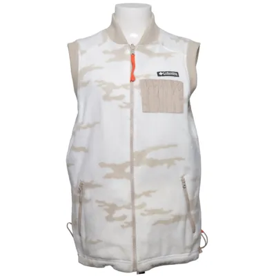 Ytterväst (Beige, Vit, Flerfärgad) från Columbia Akryl, Bomull, Elastan, Polyester