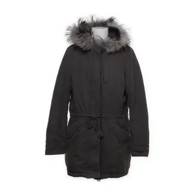 Parka (Gray, Black, Orange) from IQ+ Berlin Cotton, Nylon, Polyester, Rabbit fur, Viscose