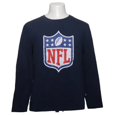 T-shirt à manches longues (Bleu) de NFL Coton, Polyester