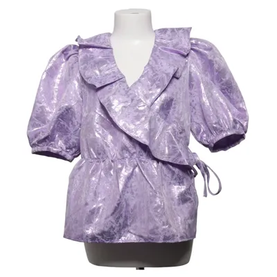 Slå-om top (Lilla) fra Cras Metallfiber, Genanvendt polyester