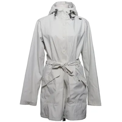 Regnfrakke (Beige) fra Helly Hansen Polyamid, Polyester, Polyurethan