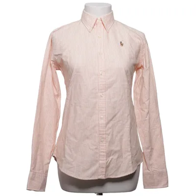 Buttondown-skjorta (Vit, Orange) från Ralph Lauren Bomull