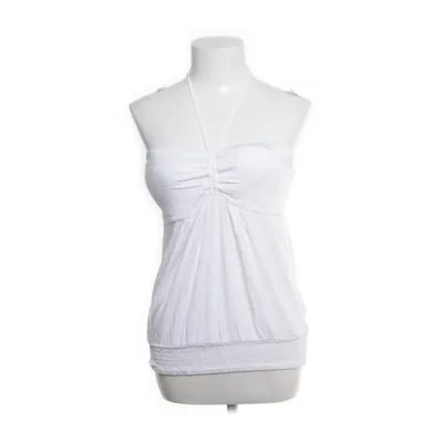 Halter neck top (White) from Guess Elastane, Viscose