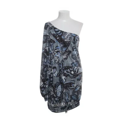 Dress (Blue, White, Black) from Miss Sixty Collection Nylon, Polyester