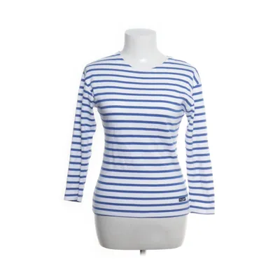 Long sleeve T-shirt (White, Blue) from Wins Nautic Cotton