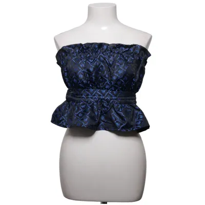 Tube top (Black, Blue) from Lost Ink Polyester