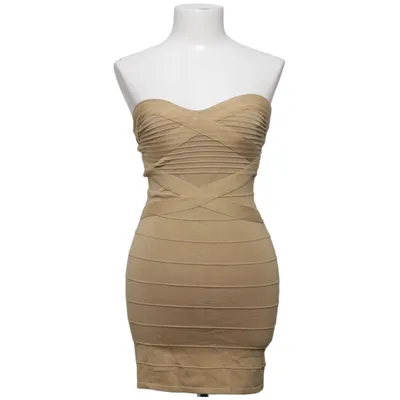 Cocktailkjole (Beige) fra Hot Miami Styles Elastan, Polyamid, Viscose