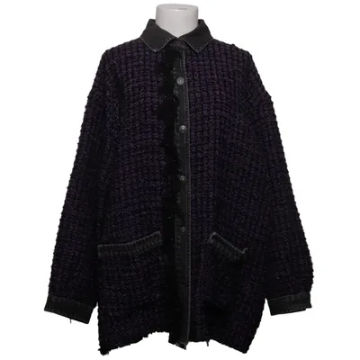 Veste (Violet, Noir) de Diesel Acrylique, Nylon, Polyester, Laine