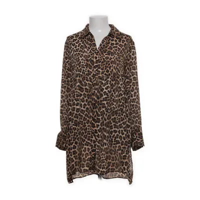 Robe chemise (Marron, Noir) de Zara Basic Polyester