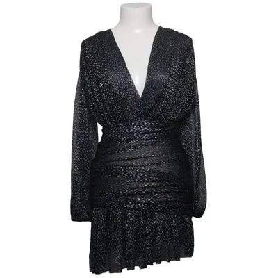 Jurk (Zwart, Blauw, Wit) van Maje Polyester