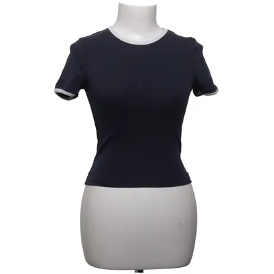 T-shirt (Blue, White) from Divided by H&M Cotton, Elastane