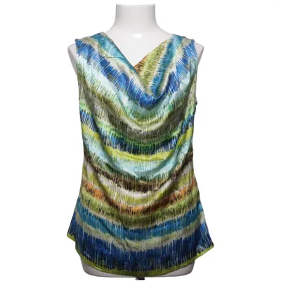 Top (Blauw, Groen, Bruin) van Caroline Biss Zijde