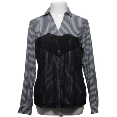 Skjorte (Grå, Sort) fra Bodyflirt Boutique Bomuld, Polyester