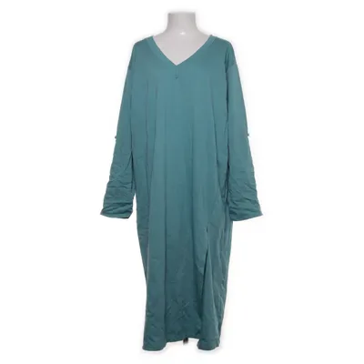 Maxi jurk (Blauw) van New Collection Katoen, Elastaan