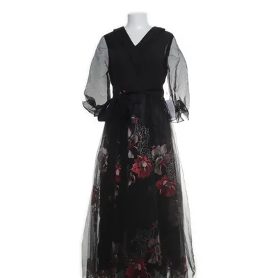 Evening gown (Black, Multicolored) from TS Couture Polyester