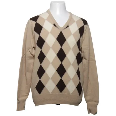 Pullover (Beige, Vit, Brun) från Alan Paine Ull