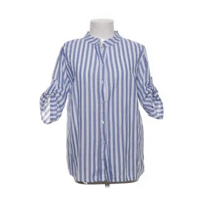 Shirt (Blue, White) from New Collection Cotton