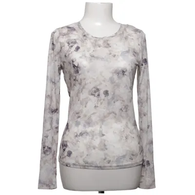 Top (Gray, Beige) from Marta du Chateau Elastane, Polyester, Viscose