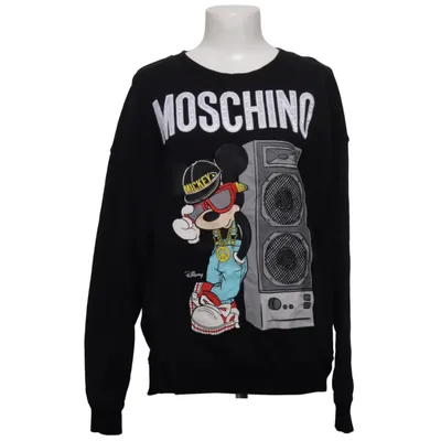 Sweatshirt (Sort, Flerfarvet) fra H&M x Moschino Bomuld