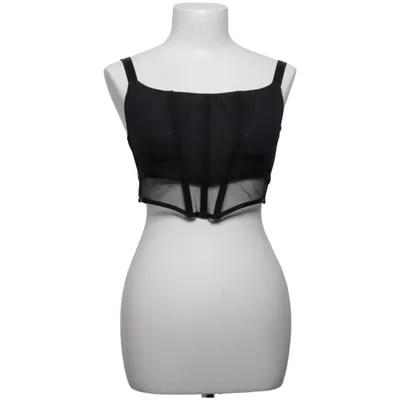 Crop top (Zwart) van Hunkemöller