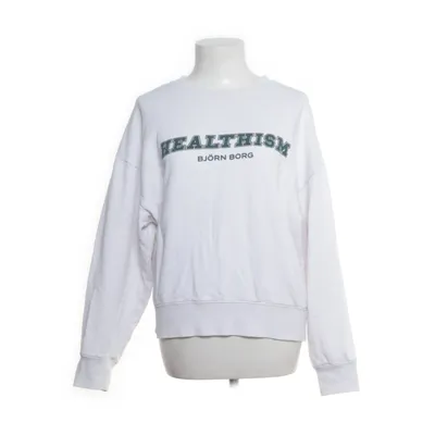 Collegetröja (Vit) från Björn Borg Bomull, Polyester