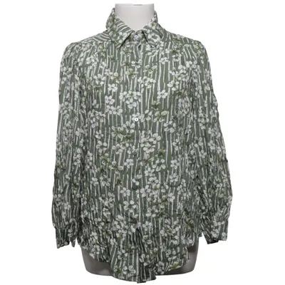 Blouse (Green, White) from Goa Viscose