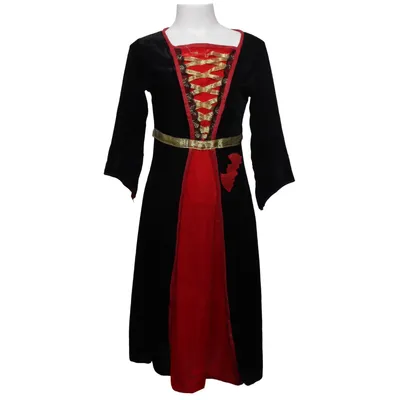 Fancy dress (Black, Red, Gold) from Folat Polyester