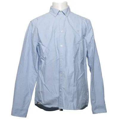 Oxford Hemd (Blau) von Les Deux Baumwolle, Elasthan