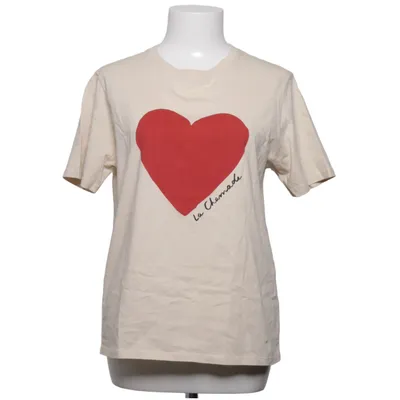 T-shirt (Beige, Röd) från Sézane Ekologisk bomull